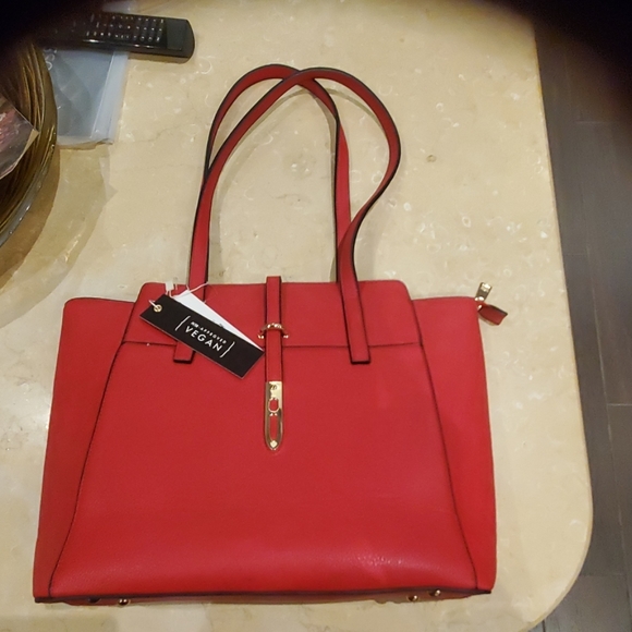 Isabella leather Bag Large with a mini bag - Picture 4 of 6